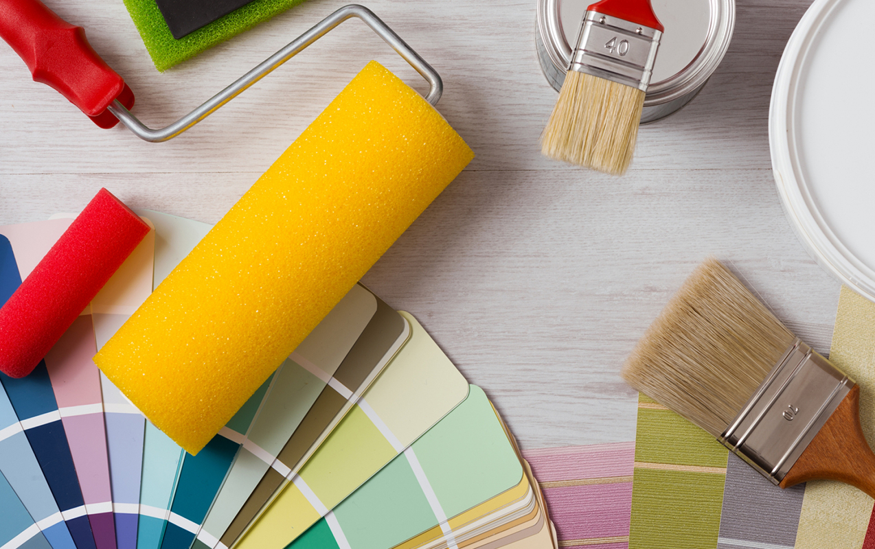 Bayraklı dış cephe boyama